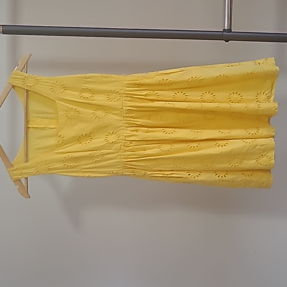 Unbranded sunny yellow floral dress